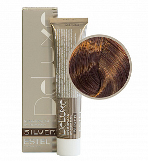 Estel Professional 7/75 крем-краска  Deluxe silver, русый коричнево-красный 60 мл