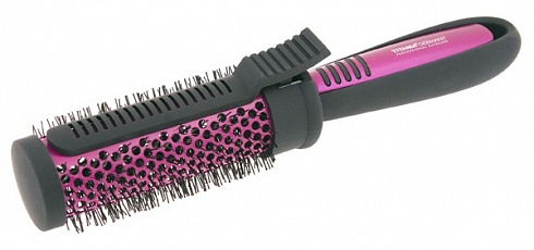 Термобрашинг для волос керамический с зажимом  38мм TITANIA