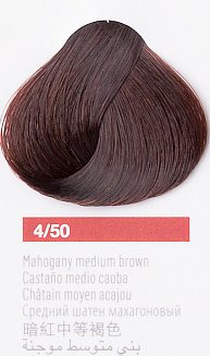 Краска для волос Lakme Collage new 4/50 средний шатен махагоновый, 60 мл