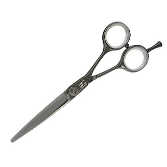 Ножницы для стрижки волос Hairole Tc501 black 6.0, прямые, японская сталь Vg-10, эргономичный дизайн, длина полотна 6.0