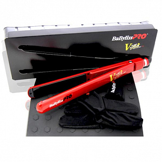 Щипцы-выпрямители BaByliss Pro с покрытием EP Technology 5.0 Sleek Expert красные