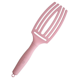Щетка для волос Olivia Garden Fingerbrush BoarNylon_2024 Soft Pink ID1845