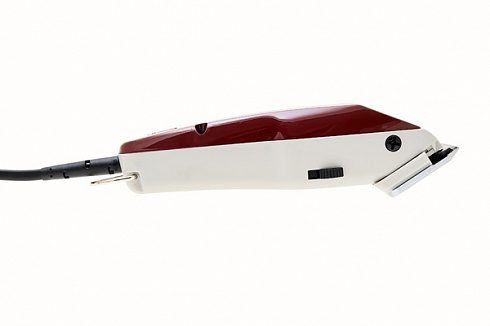 Машинка для стрижки вибр. бордовая, нас.№1, Moser