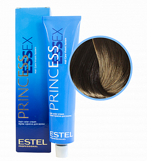 Estel Professional 6/71 краска для волос  Essex темно-русый коричнево-пепельный/коричневый перламутр 60 мл