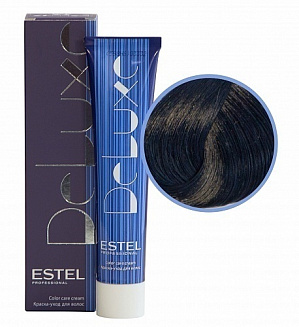 Estel Professional 3/11 краска-уход  Deluxe, темный шатен пепельный 60 мл