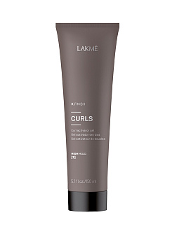 Гель-активатор для кудрей  Lakme Curls K.finish, степень фиксации-3, арт. 46011,150 мл