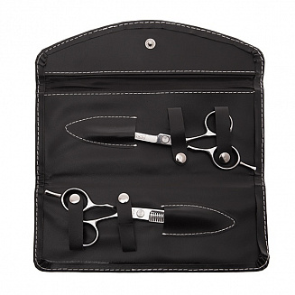 Комплект парикмахерских ножниц в чехле