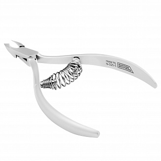 Nippon Nippers. Кусачки для кутикулы. Лезвие 5 мм. Спиральная пружина. Матовые