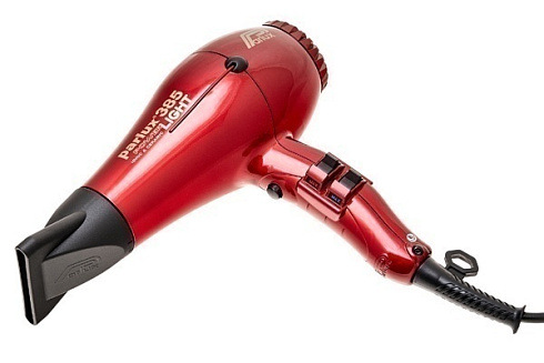 Фен Parlux 385 Power Light IonicCeramic 2150W красный