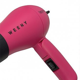 Фен дорожный Harizma Weeny h10217, со складной ручкой, 1000 Вт, длина в корпусе 13 см