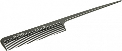 Расческа с пластмассовым хвостиком EUROSTIL