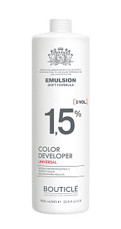 Оксидант-лосьон 1,5% - Bouticle color developer 5 vol 1000 мл