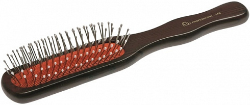 Щетка для волос массажная деревянная прямоугольная EUROSTIL