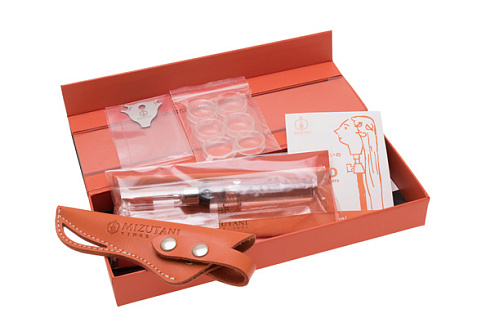 Ножницы филировочные Mizutani Acro Yuragi Zero Feeling, 21 зубец, срез 10%