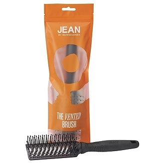 Расчёска продувная с зубцами из нейлона Olivia Garden Jean ID2197, 10- тирядка, черная