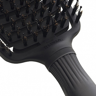 Щетка для укладки волос EXPERT CARE FLEX Boar  Nylon Bristles Black Label
