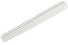 Расчёска для стрижки Y.s.park 335 white, белая, длина- 21.5 см