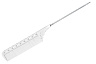 Расчёска с металлическим хвостиком Y.s.park 116 white, белая, 22.5 см