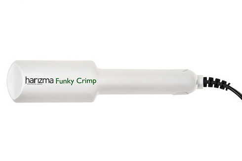 Щипцы-гофре Harizma Funky Crimp зеленые