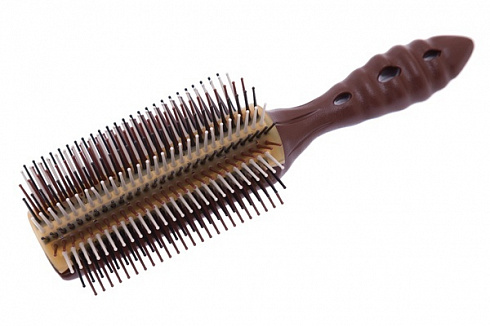 Расчёска- щётка для укладки волос Y.S.park Db26 choco mix Dragon Air Styler, шоколад микс, 11- тирядка