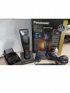 Машинка для стрижки волос Panasonic ER-GP80, линейный двигатель , 3 двухсторонние насадки,  профессиональная