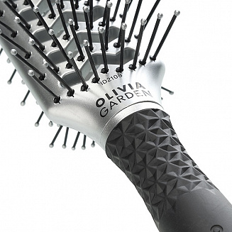 Щётка для волос тунельная ESSENTIAL STYLE DOUBLE TUNNEL Nylon/Double Silver