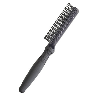 Расчёска продувная с зубцами из нейлона Olivia Garden Jean ID2197, 10- тирядка, черная