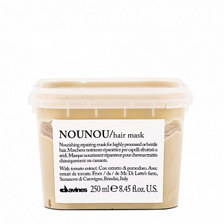 NOUNOU hair mask - Интенсивная восстанавливающая маска для глубокого питания волос 250ml