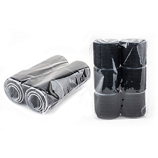 Набор бигуди на липучке 36,48 и 61мм в сумке-косметичке в комплекте с зажимами(18 бигуди+12 зажимов)