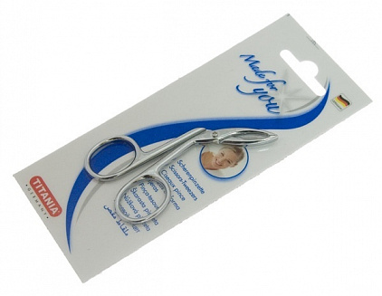 Пинцет-ножницы серебро