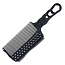 Расческа для стрижки под машинку Y.S.park s282LT soft carbon left, 24 см, для левшей, с направляющей рельсой, черная