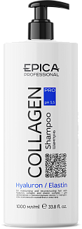 EPICA Professional Collagen PRO Шампунь для увлажнения и реконструкции волос, 1000 мл.