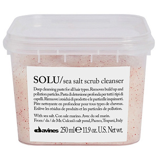 SOLU/Скраб с морской солью, 250 ml