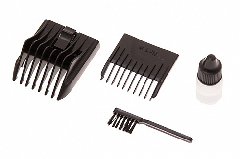 Машинка для стрижки Moser 1400-005, красная,вибрационная, проводная, с насадкой 4.5 мм и универсальной