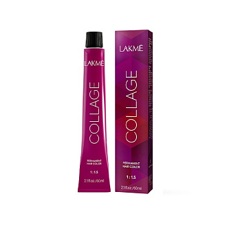 Краска для волос Lakme Collage new 1/70 иссиня- черный, арт. 21701, 60 мл