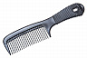 Расческа с ручкой 20,25 см чёрная TITANIA