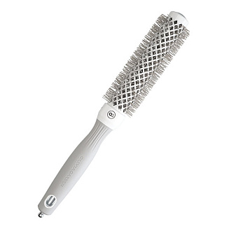 Термобрашинг Olivia Garden Expert Blowout Speed Xl Wavy Bristles WhiteGrey ID2024/OGBCI25 XL, 25 м