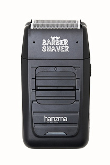 Шейвер для сухого бритья Harizma h10103 B, двойной бритвенный блок + выдвижной триммер , черный