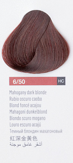 Краска для волос Lakme Chroma 6/50, тёмный блондин махагоновый, безаммиачная, перманентная, 60 мл