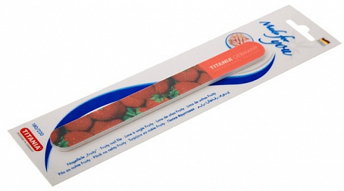 Пилка для ногтей цветная TITANIA