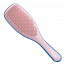 Щетка для волос массажная голубая/розовая