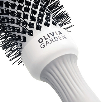 Термобрашинг Olivia Garden Expert Blowout Shine WhiteGrey ID2004/OGBCI35, 35 мм