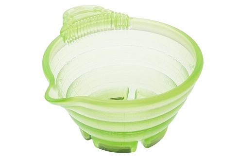 Миска для окрашивания Y.S.park PTB Green Pro Tint Bowl,  прозрачный зелёный, с мерной шкалой внутри, 350 мл