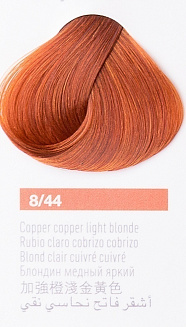 Краска для волос Lakme Collage new 8/44, перманентная, блондин медный яркий, 60 мл
