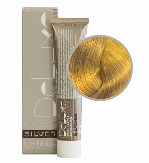 Estel Professional 10/7 крем-краска  Deluxe silver, светлый блондин коричневый 60 мл