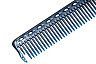 Расческа для стрижки с тонким обушком Y.S.park s339 blue, синяя, 17.5 см