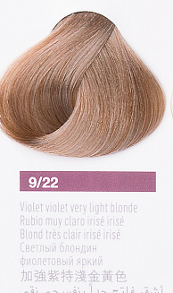 Краска для волос Lakme Collage new 9/22 cветлый блондин фиолетовый насыщенный, арт. 29221, 60 мл