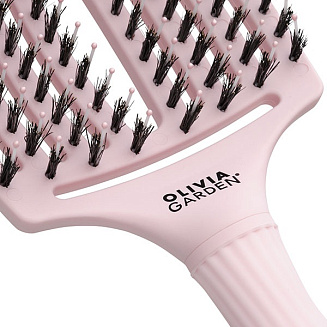 Щетка для волос Fingerbrush Care Iconic BoarNylon Pastel Pink L