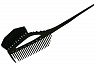 Кисточка для окрашивания с расчёской Y.S.park sf640 black,  чёрная