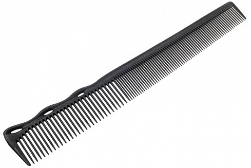Расчёска для стрижки Y.s.park 252 flex carbon, супергибкая, черная, 16.7 см